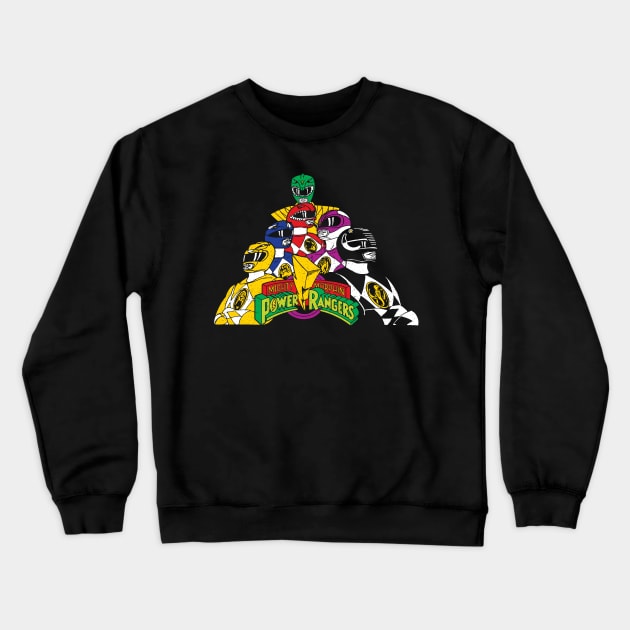 MMPR! Crewneck Sweatshirt by Daletheskater